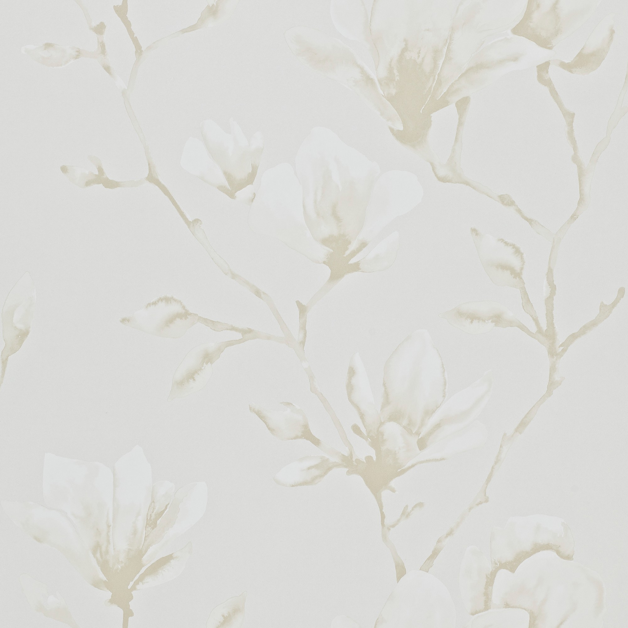 Lotus Wallpaper 110877 Wallpaper By Harlequin In Pearl White